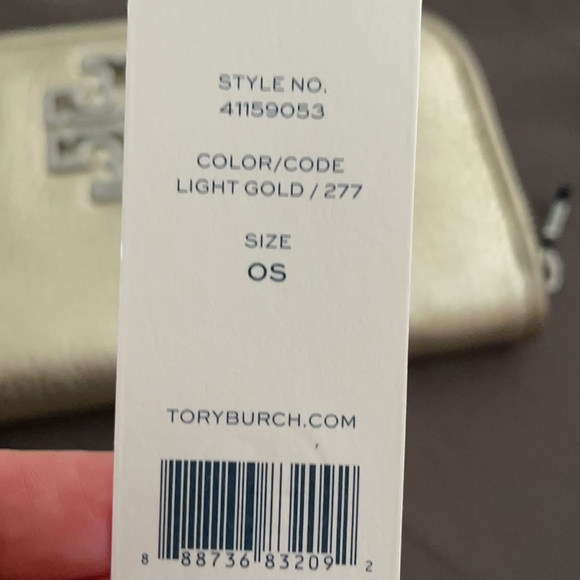 Tory Burch gold leather wallet - Picture 2 of 6